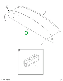 2201553C6 Panel, Bulkhead W/light Monito