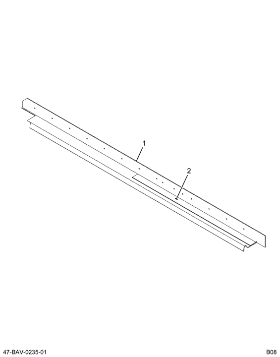 2201583C3 CASING  ASSY FWD POST ENTRANCE
