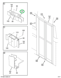 2201821C2 SEAL  FWD NOSING OOD ENTR DOOR