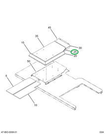 2202266C4 Panel, Floor Driver Steel