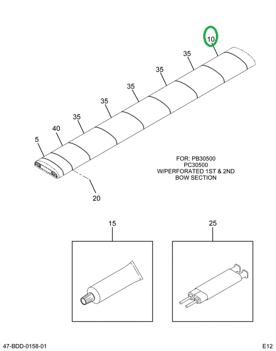 2202276C3 Lining, Over Head, Bus Body, R