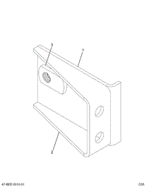 2202338C1 DOOR  STOP*CLOSED ALUM ENT CE