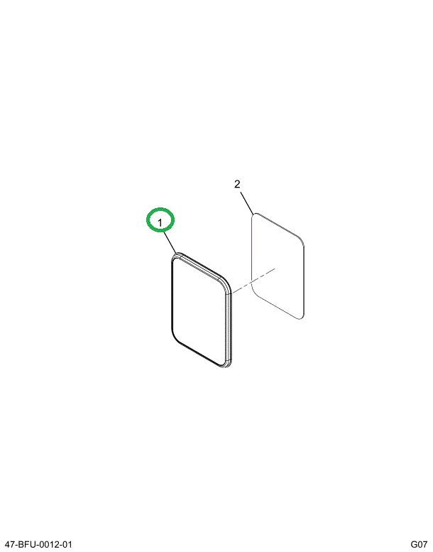 2202433C3 SEAL REAR QUARTER LAMINATED