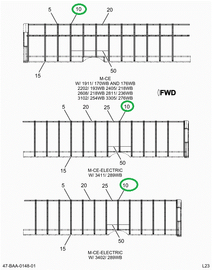 2202548C3 BOW , BUS BODY, 14 GA 78HR103.