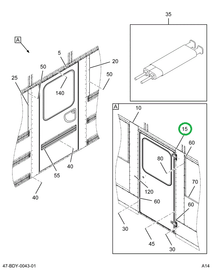 2202800C2 Trim Left Forward Offset Side