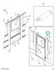 2202804C4 Panel Door Forward For 25 Inch