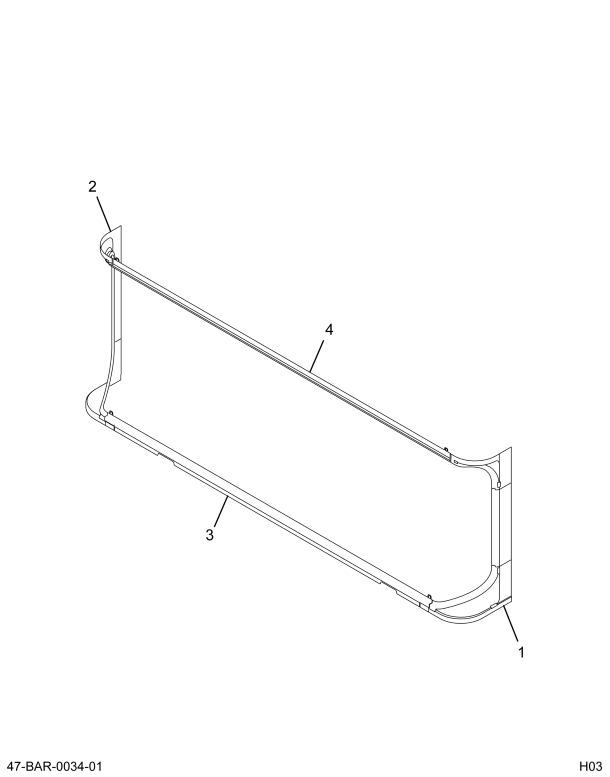 2202908C7 FRAME, BUS BODY, ASSEMBLY WIND