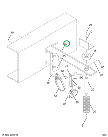 2203746C7 Outrigger, Front, Bus Body