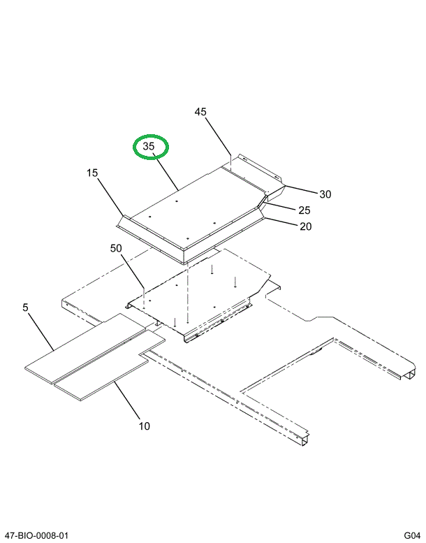 2204256C3 FLOORMAT,FLOOR-MAT DRVRS PLATF