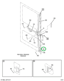 2204304C2 BAR-LOCK 3 PT RR DR LOWER