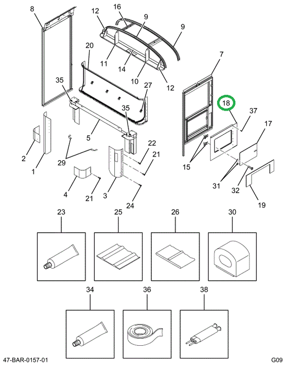 2205182C5 SHEET  SIDE  DRIVERS