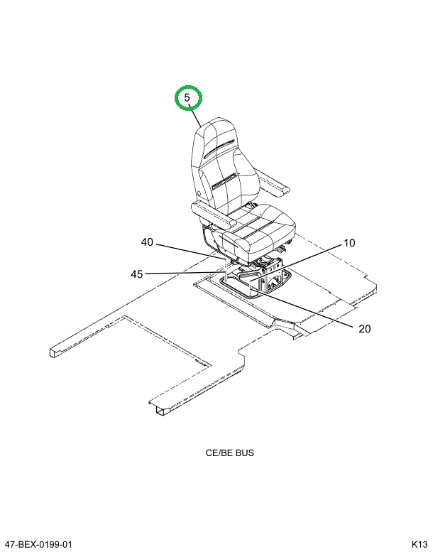 2205342C2 Seat, Natnl Self- Control 42oz