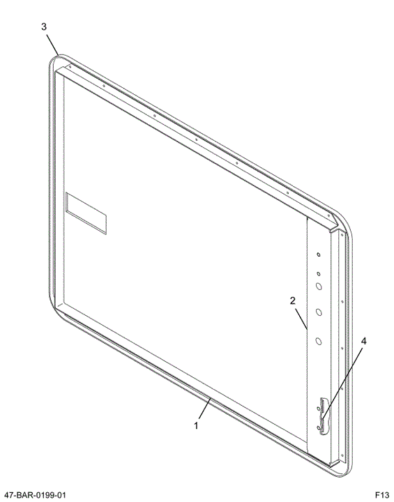 2205447C3 DOOR, ELEC , ASSY, ACCESS
