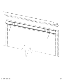 2205507C3 EXTRUSION  ALUMINUM*WDO SLIDIN