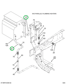 2205669C1 HOSE  HEATER*HEATER INLET/OUTL