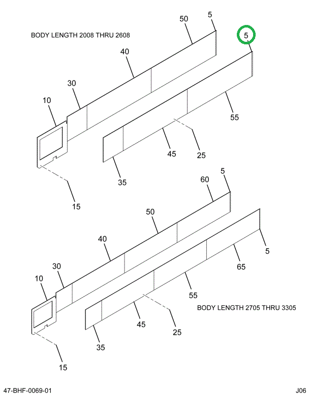 2205675C2 Panel, Trim Lining Lower
