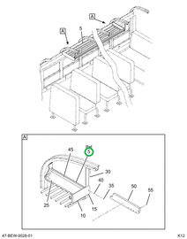 2206319C92 Rack, Luggage Assembly Tubular