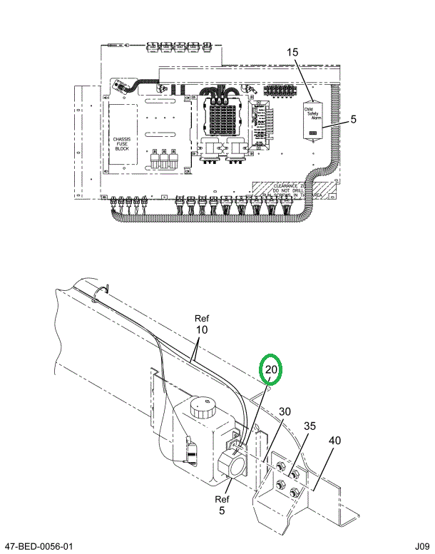 2206374C1 Bracket, Mounting Child Safety
