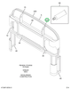 2206549C3 Brace, Bow, Bus, Rear, R