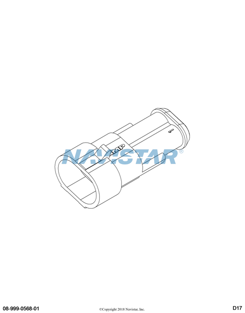 2206587C1 HOUSING   TAB SUPER SEAL 2 CIR