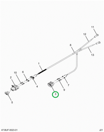 2206603C1 HOUSING   RECEPTACLE ECONOSEAL