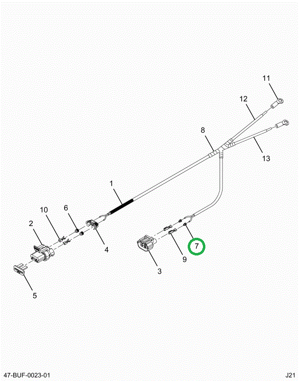 2206613C1 Seal, Wire Econoseal Iii 20-1
