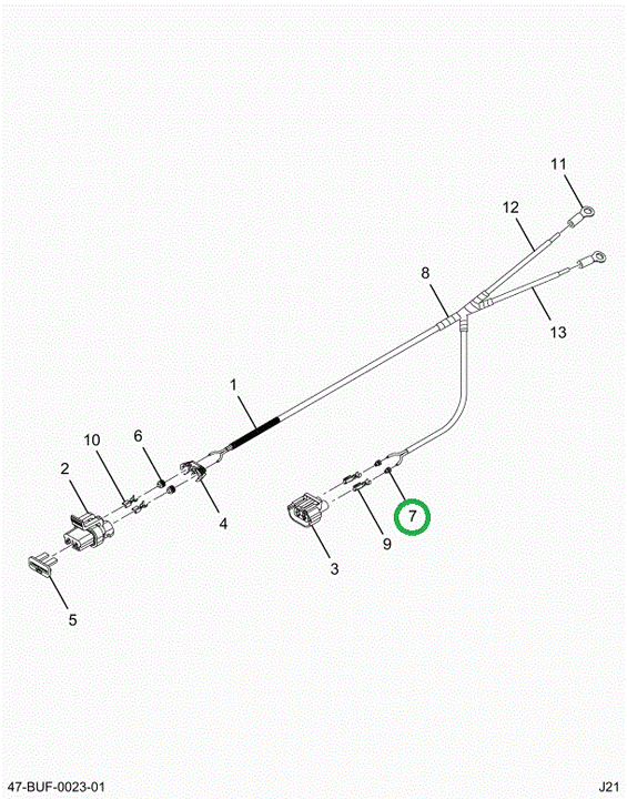 2206613C1 Seal, Wire Econoseal Iii 20-1