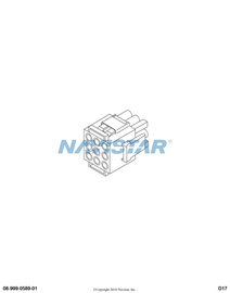 2206659C1 HOUSING  9 CKTS  DISCONNECT CO