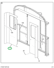 2206735C4 PANEL REAR INNER R