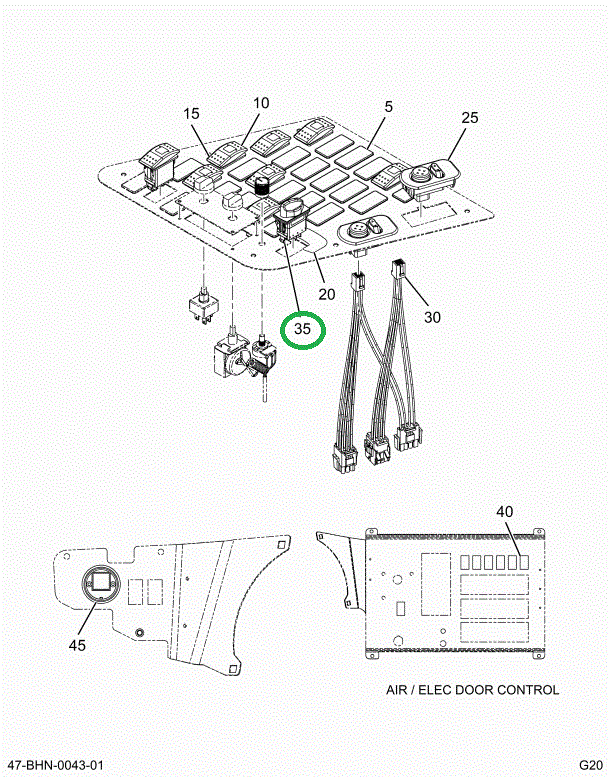 2207601C1 SWITCH  3 POSITION*DRIVE PLUS