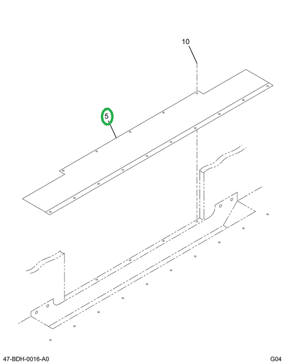 2207971C1 Cover, Left Hand Side Emergenc