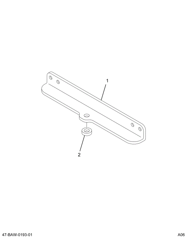 2208857C2 BAR ASSY CE ENTRANCE DOOR