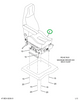 2208876C92 Seat, Mag 200 N/armrst 42oz Bl
