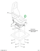 2208900C91 Seat, Driver, Mag 200 No Armrs