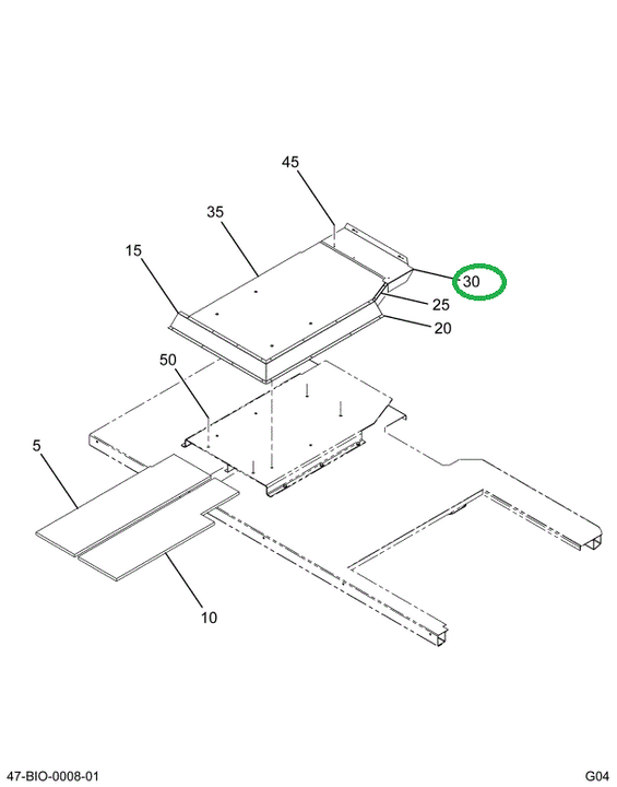 2208987C3 Panel, Floor Dash And Toe Plyw