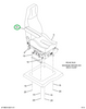 2209013C1 Armrest, Seat, Drvr, Rh, Brown