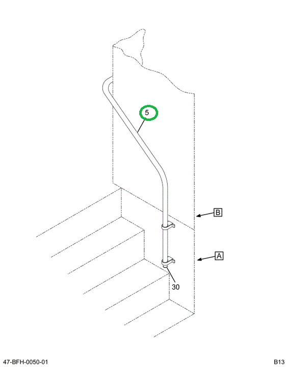 2209179C1 HANDRAIL,HAND-RAIL ENTRANCE*O/