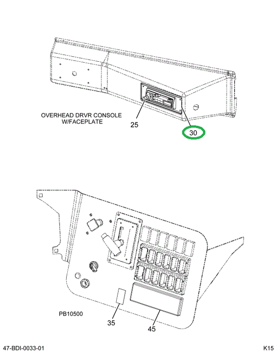 2209202C1 Plate, Radio Face