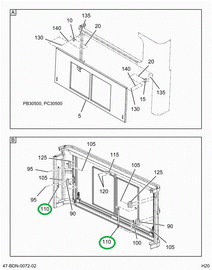 2209295C2 CYLINDER  GAS  REAR GRILLE RE