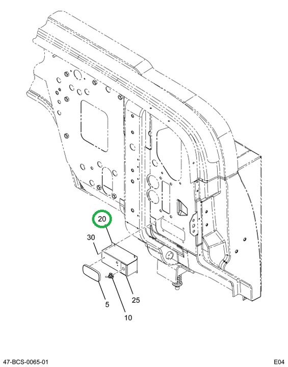 2209432C2 Box Engine Compartment Light