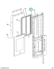 2209755C2 SEAL WINDOW PASSENGER 30
