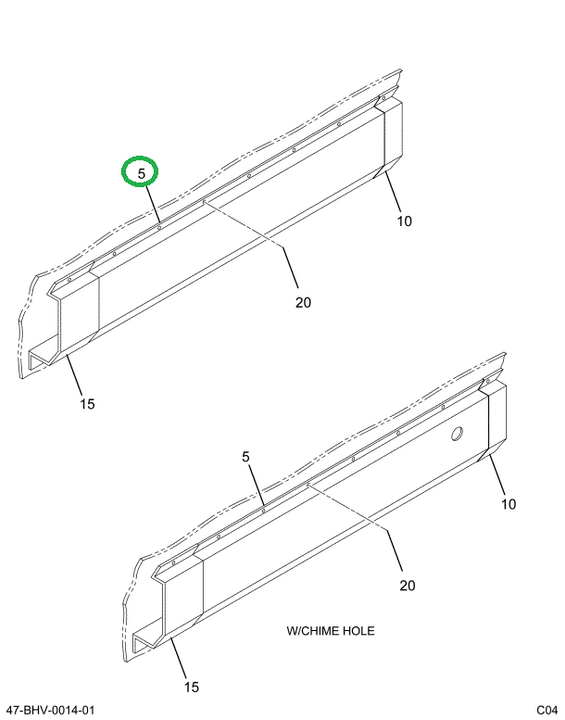 2209784C2 Bar Lght Driver Ce W/dome Ligh