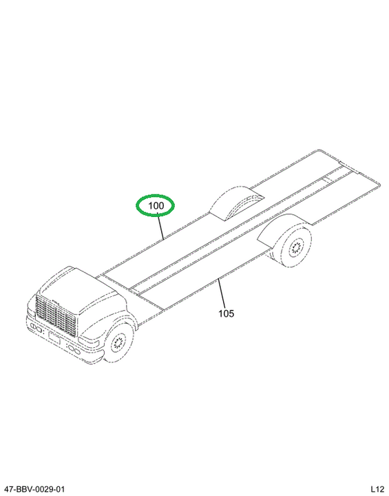 2210009C1 Floor- MAT Smooth 1/8 X 30 3/
