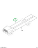 2210119C2 Floor Mat, Cab, Smooth 1/8 X 3