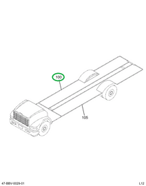 2210128C2 Floor- MAT Smooth 1/8 X 38 1