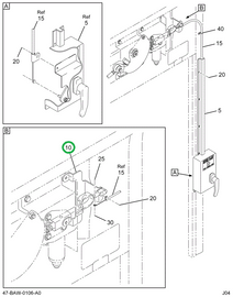 2210252C1 SUPPORT  CABLE EMER CHILD RELE