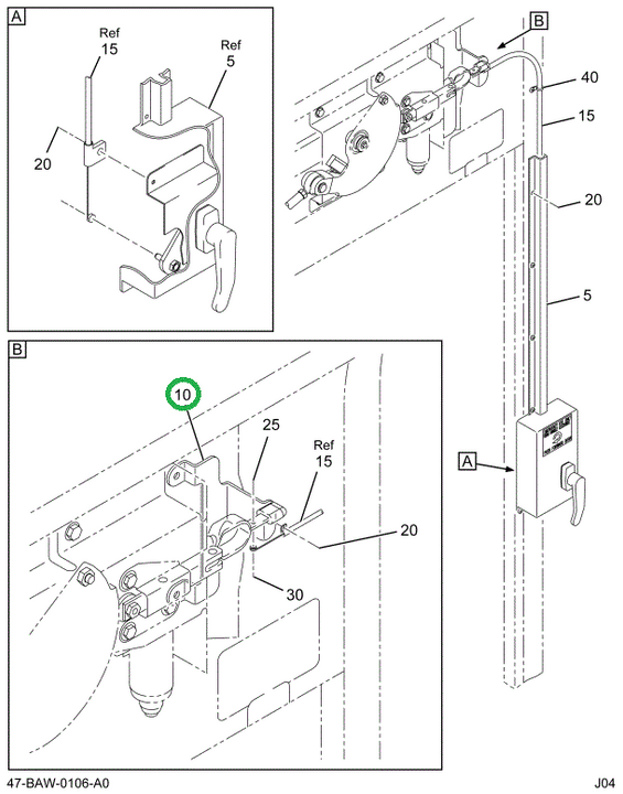 2210252C1 SUPPORT  CABLE EMER CHILD RELE