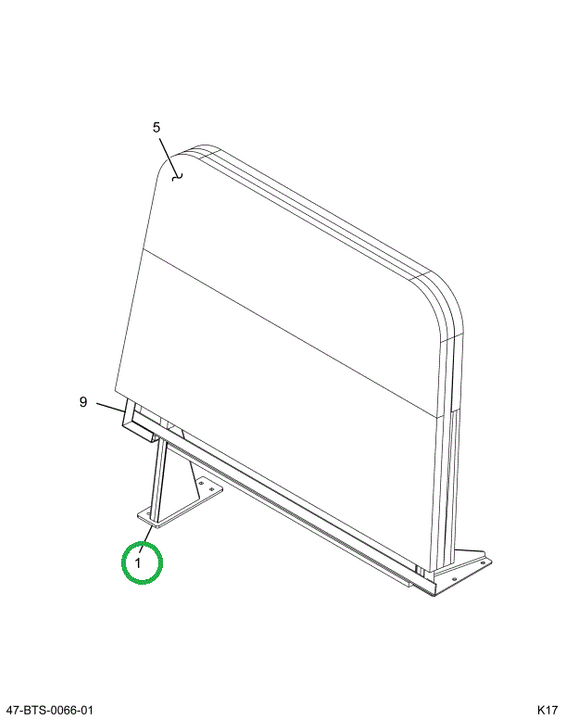 2210546C6 Fr Assembly Crash Barrier Hb 3