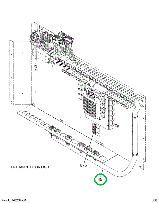 2210638C92 Harness, Flasher Assembly Over