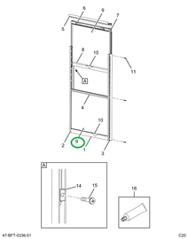 2210692C1 Glass Split Sash